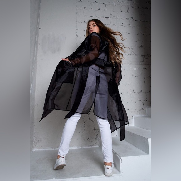 Vintage Long sheet cover up  Navy Midi Dress - Picture 3 of 14